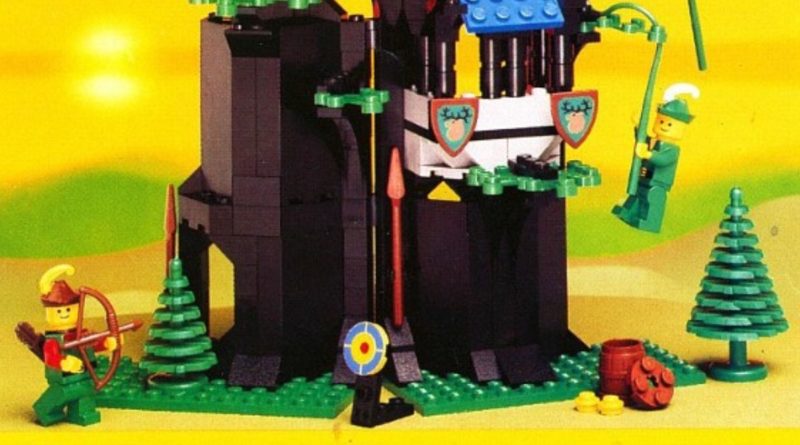 LEGO Castle 6054 Forestmens Hideout featured