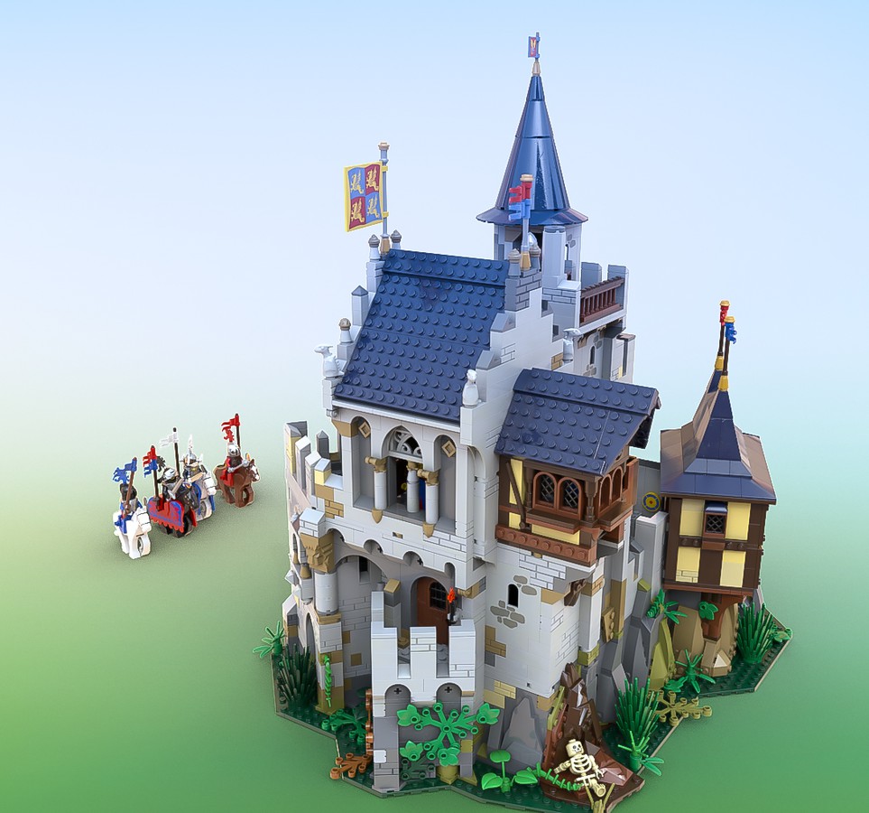 LEGO Castle of Lord Afol and the Black Knights 5