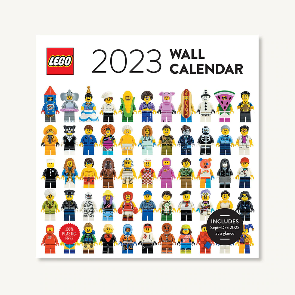 LEGO Chronicle Books 2023 wall calendar