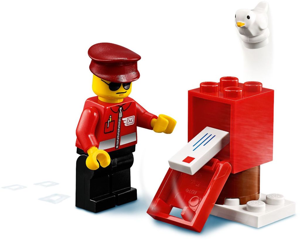 LEGO City 60250 Mail Plane 3