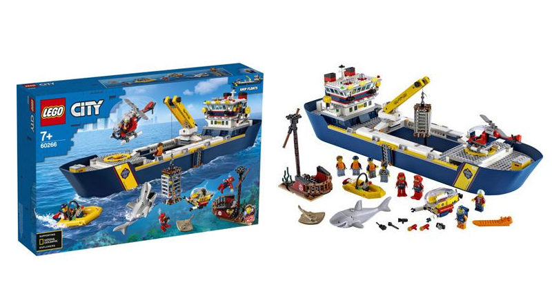 LEGO City 60266 Ocean Exploration Ship
