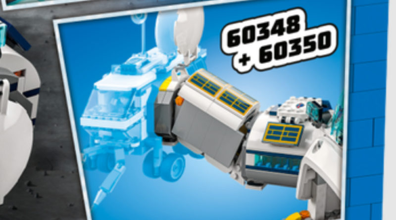 Lego City 60350 Lunar Research Base အစုံအသစ်ပါရှိသည်။