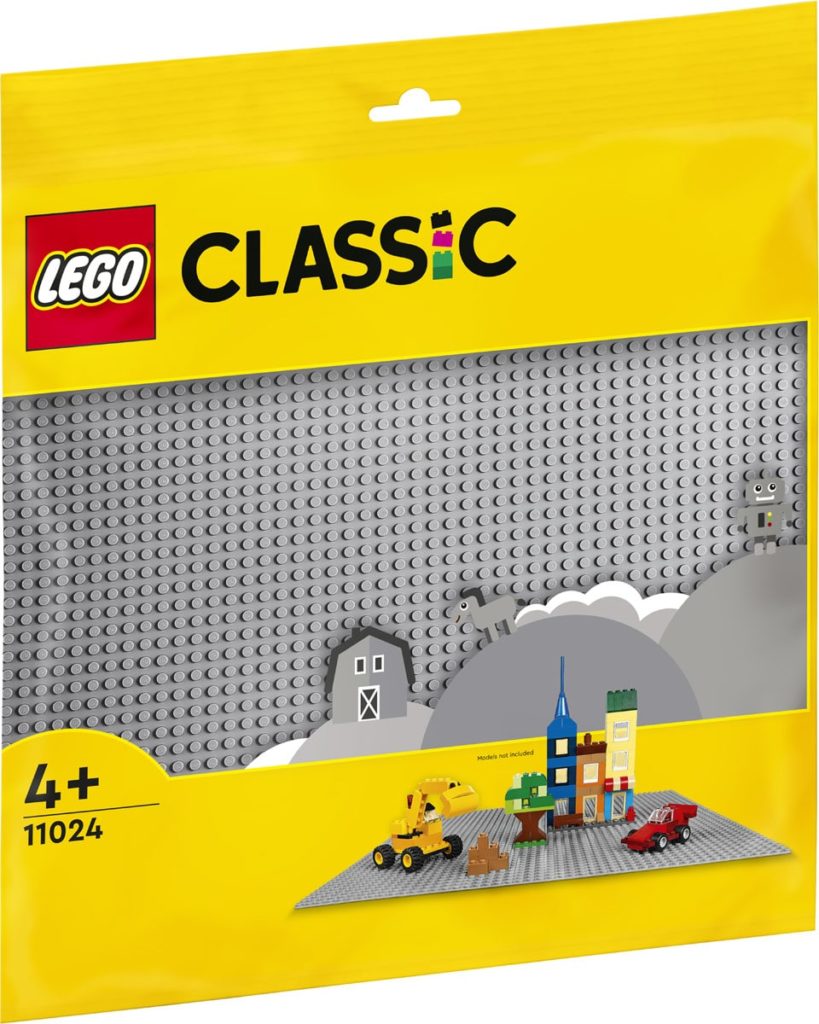LEGO Classic 11024 Grey Baseplate 1
