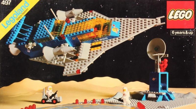 LEGO Classic Space 497 Galaxy Explorer in primo piano