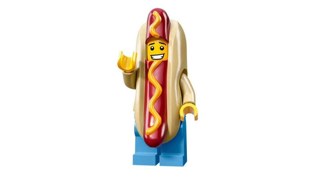 LEGO Collectible Minifigures 71008 series 13 Hot Dog Man featured