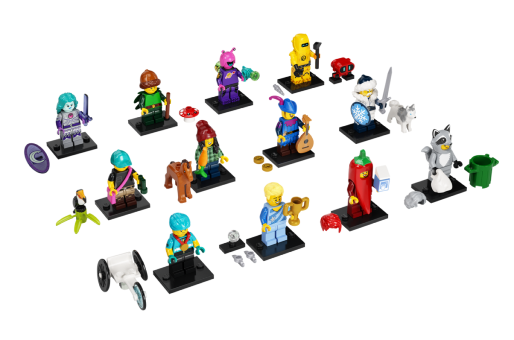 LEGO Collectible Minifigures 71032 Series 22 full lineup