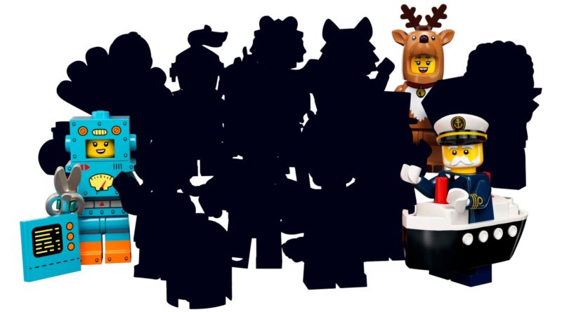 LEGO Collectible Minifigures 71034 Series 23 silhouette featured