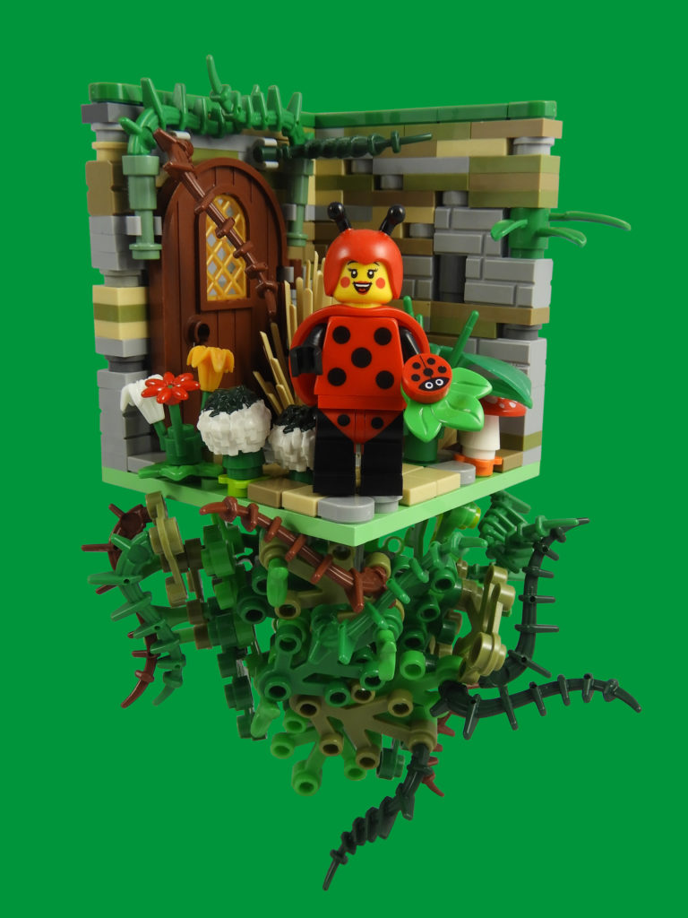 LEGO Collectible Minifigures စီးရီး ၂၁ - Ladybug မိန်းကလေး