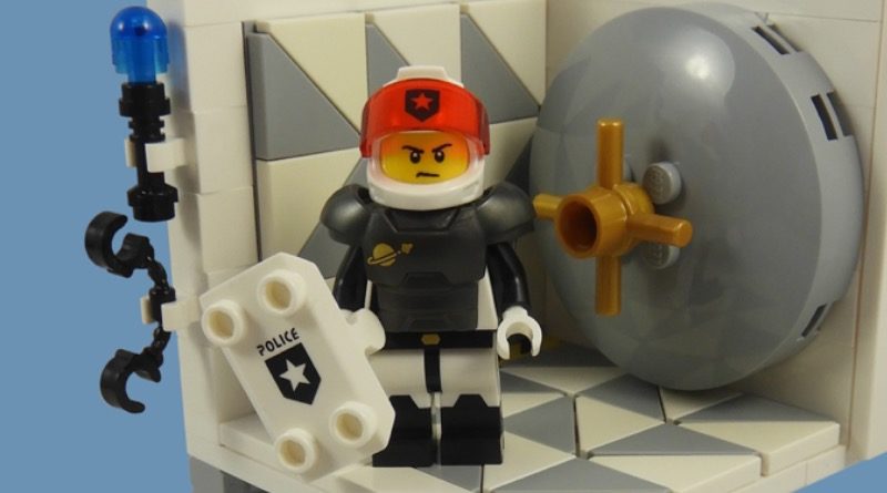 LEGO Collectible Minifigures Series 21 – Space Police Guy featured