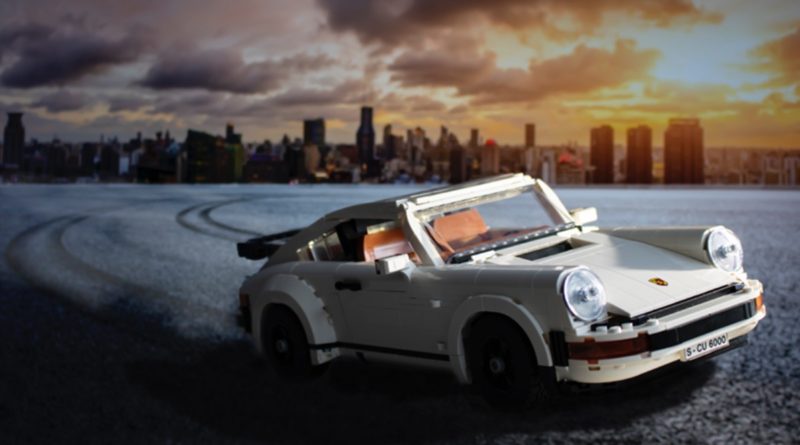 LEGO Creator 10295 Porsche 911 ပြခန်းတွင် အရွယ်ပြောင်းထားသည့် အသွင်အပြင်