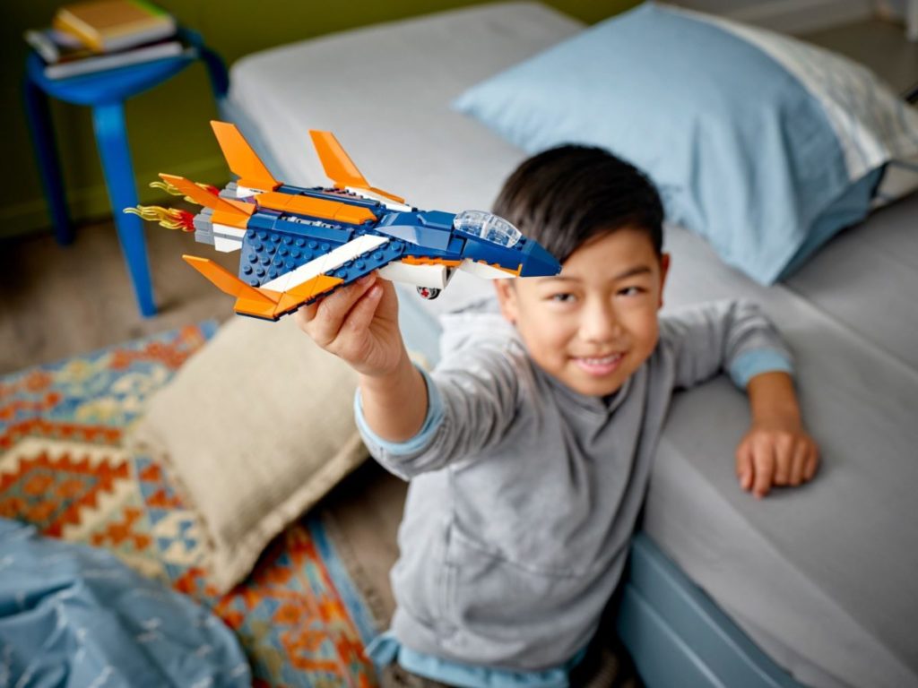 LEGO Creator 3 in 1 31126 Supersonic Jet 4