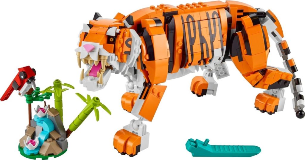 LEGO Creator 3 in 1 31129 Majestic Tiger 9 1024x539