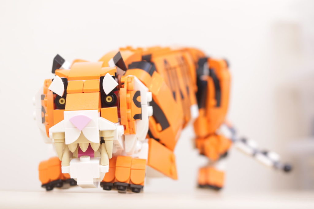 LEGO Creator 3 in 1 31129 Majestic Tiger review 19