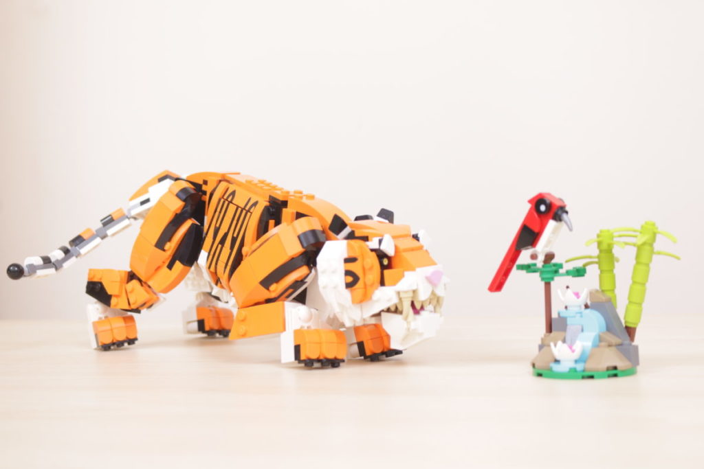 LEGO Creator 3 in 1 31129 Majestic Tiger review 7