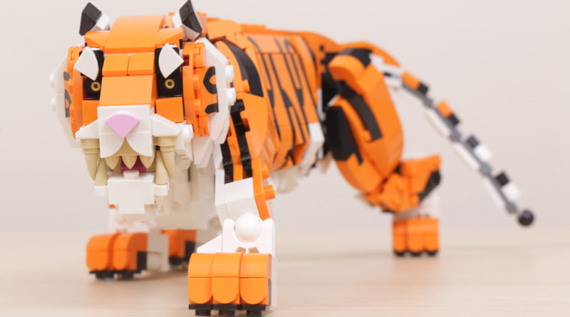 LEGO Creator 3 in 1 31129 Majestic Tiger review title