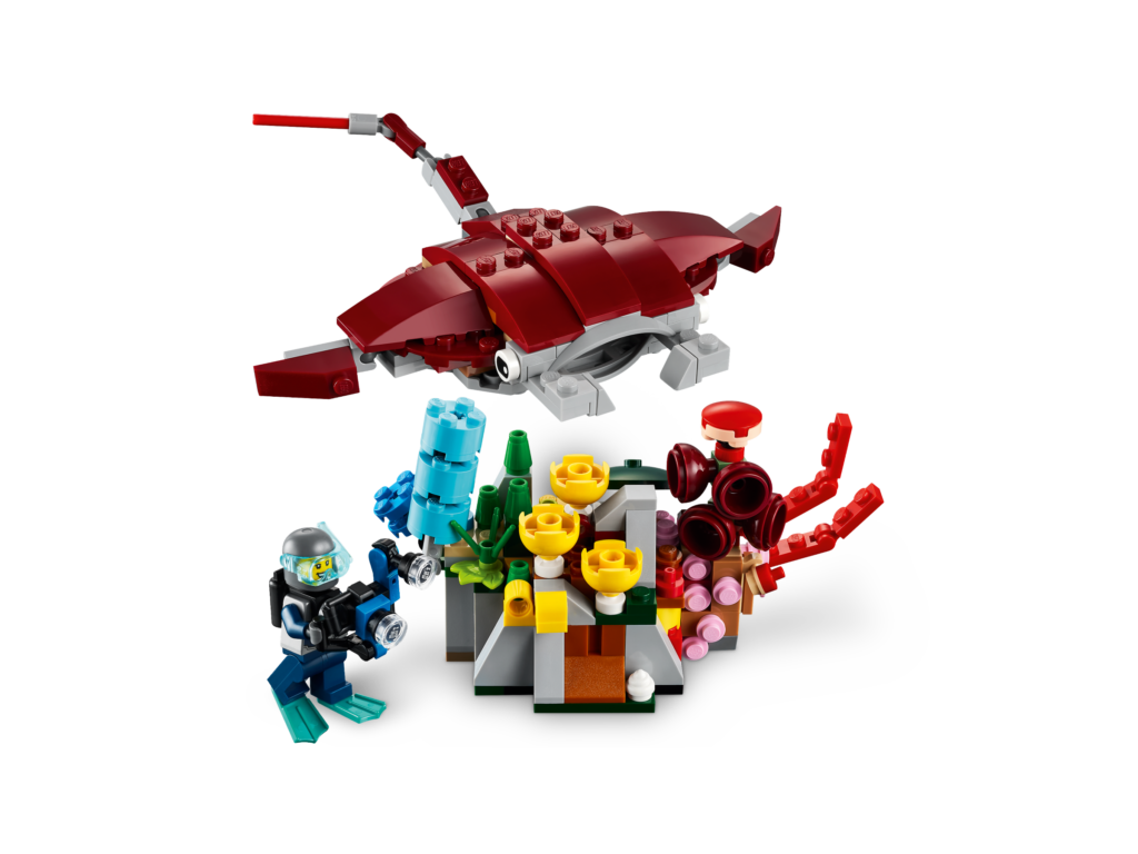 LEGO Creator 3 in 1 31130 Sunken Treasure Mission 3