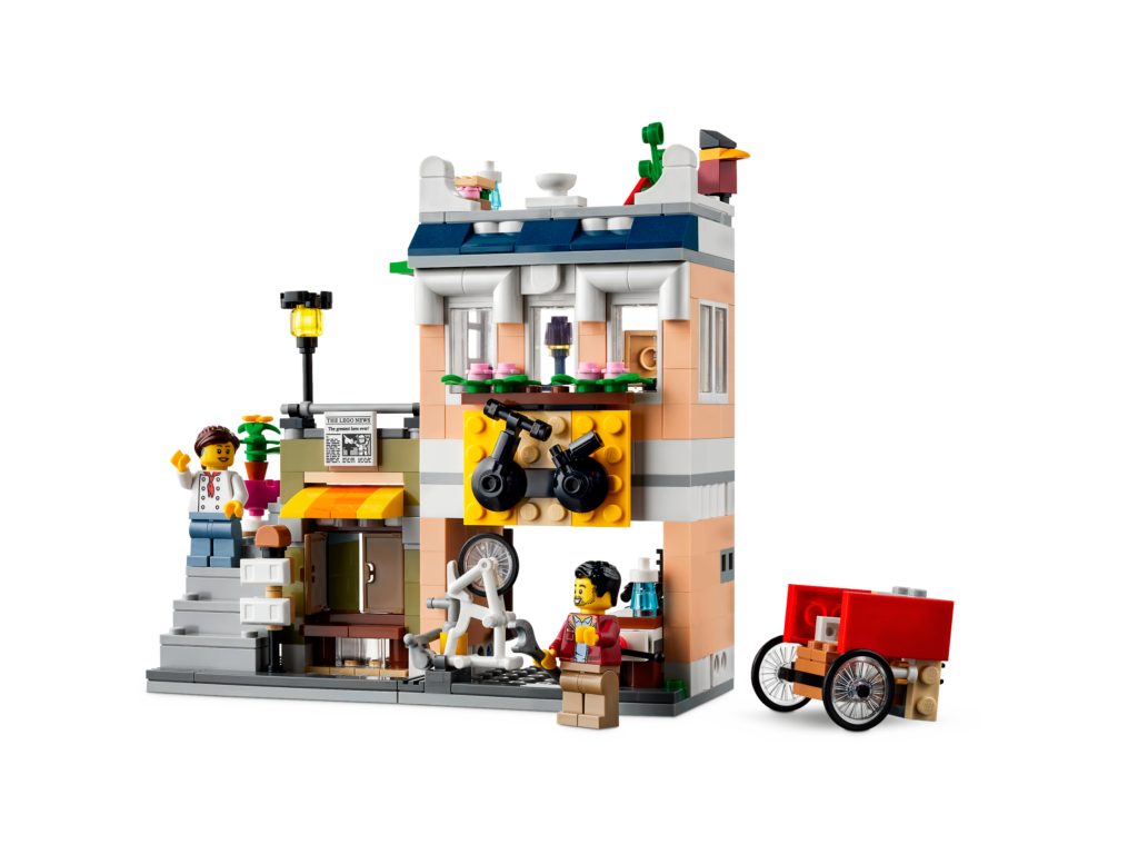 LEGO Creator 3 in 1 31131 Nudelladen in der Innenstadt 4
