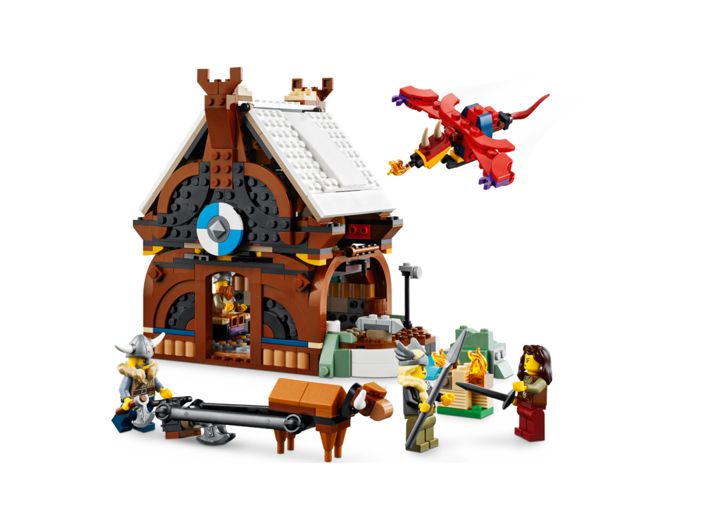 LEGO Creator 3 in 1 31132 Viking Ship and the Midgard Serpent 4