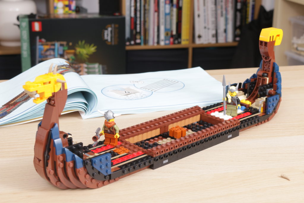 LEGO Creator 3 in 1 31132 Viking Ship and the Midgard Serpent review 11
