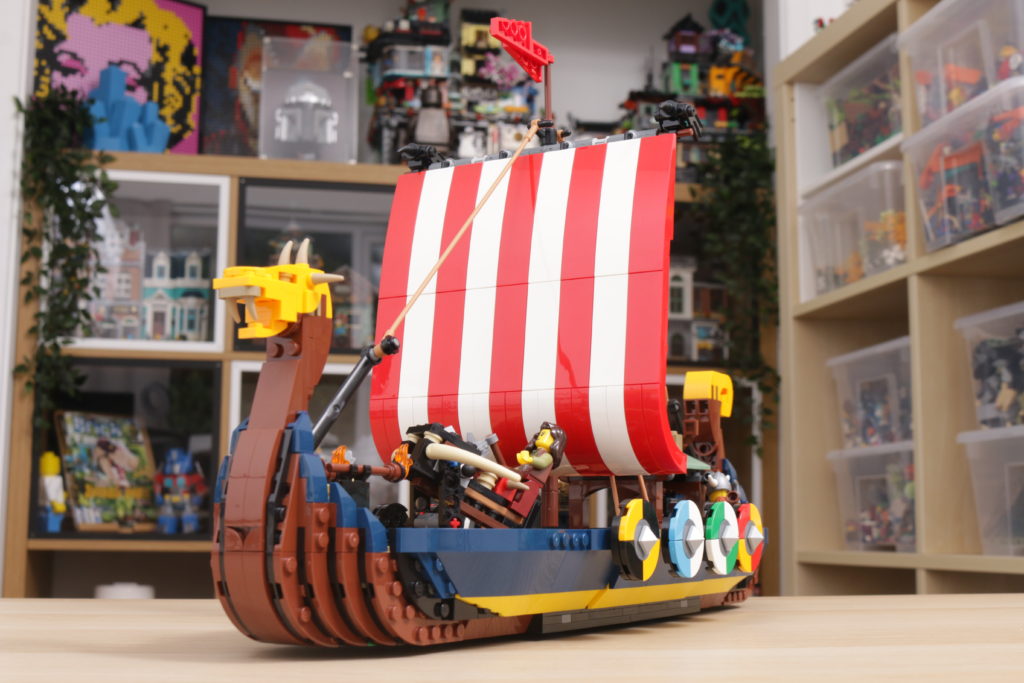 LEGO Creator 3 in 1 31132 Viking Ship and the Midgard Serpent review 28