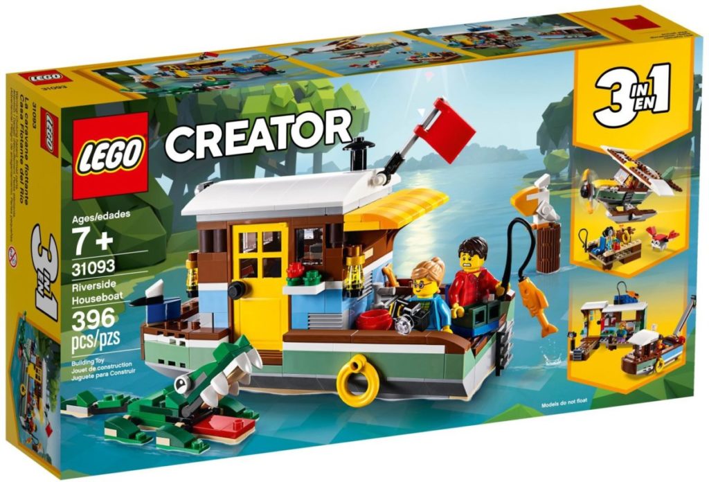 LEGO Creator 31093 Riverside Houseboat 2