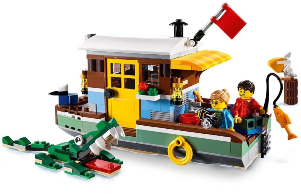LEGO Creator 31093 Riverside Houseboat 3