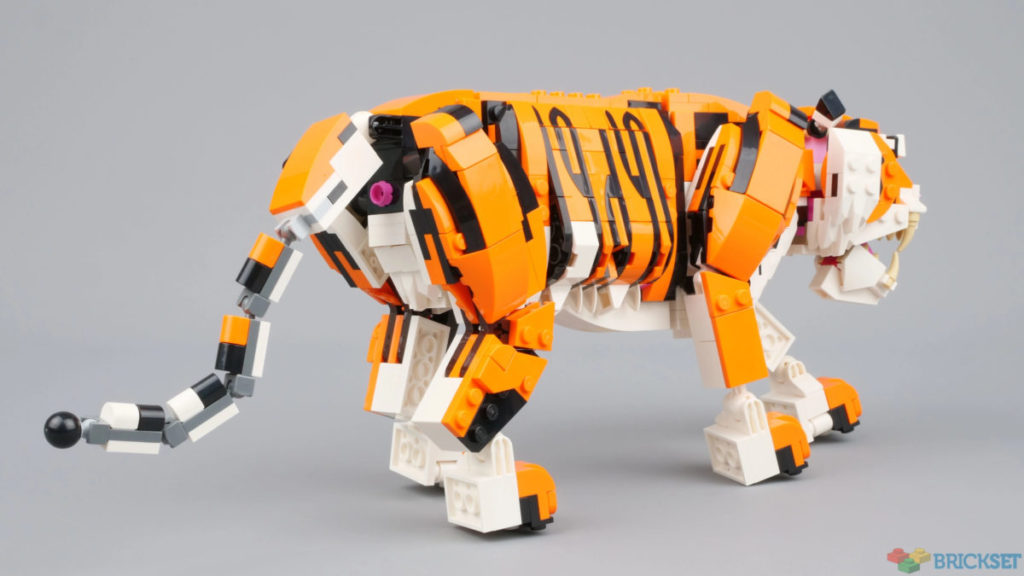 LEGO Creator 31129 Majestic Tiger first look brickset 1