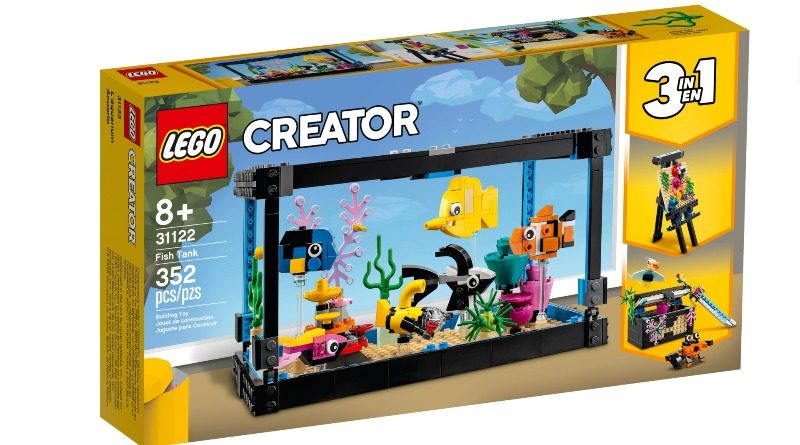 LEGO Creator 3in1 31122 თევზის ავზი