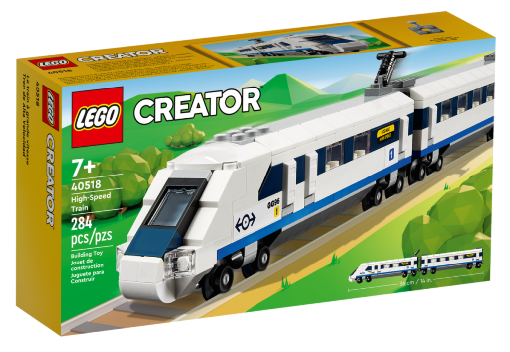LEGO Creator 40518 High Speed Train box