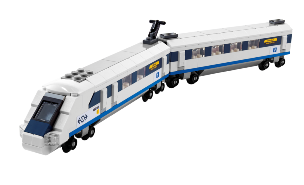 LEGO Creator 40518 High Speed Train contents