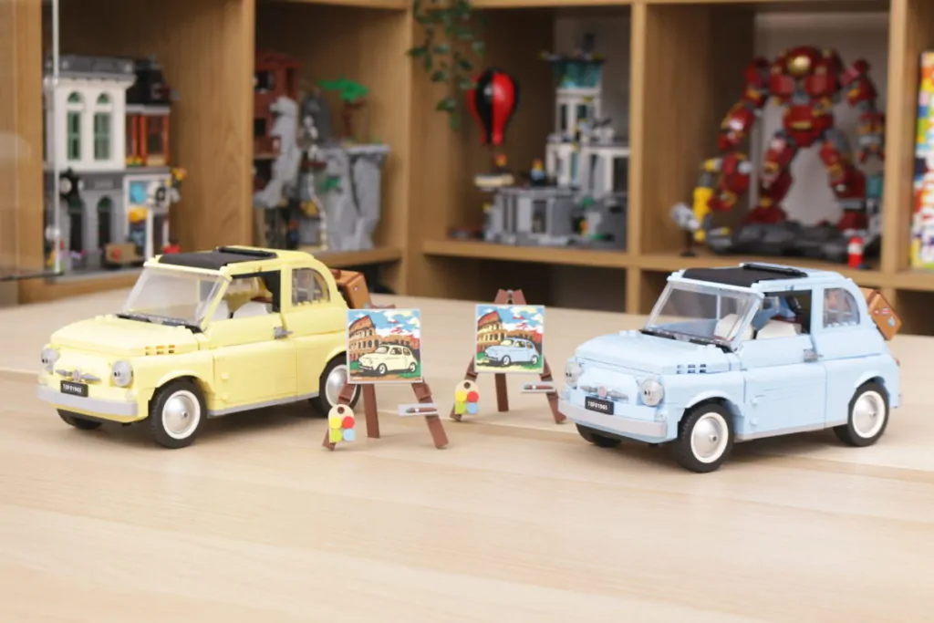 LEGO Creator Expert 77942 Fiat 500 Testbericht 20 1024x683
