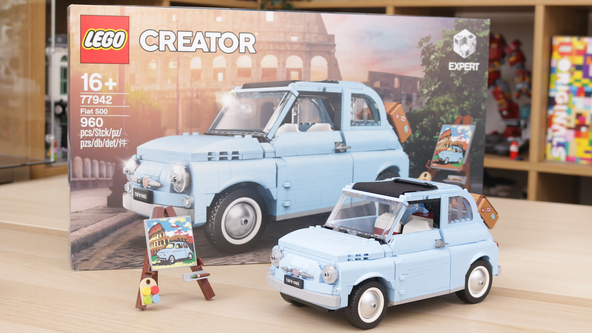 LEGO Creator Expert 77942 Fiat 500 Review Title 2