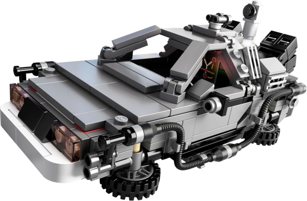 LEGO Cuusoo 21103 The DeLorean Time Machine contents