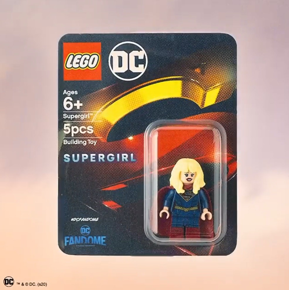 LEGO DC FanDome Exclusive Minifigure Supergirl