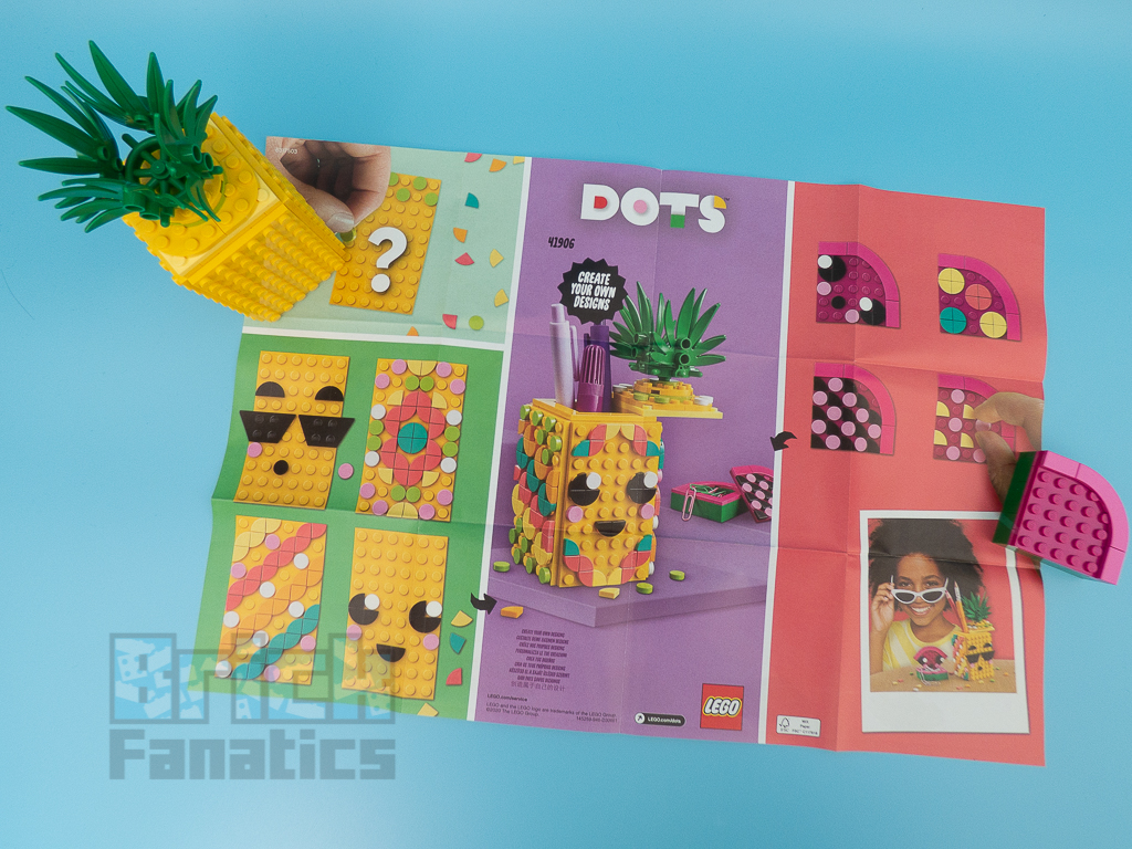 LEGO DOTS 41906 Pineapple Pencil Holder review