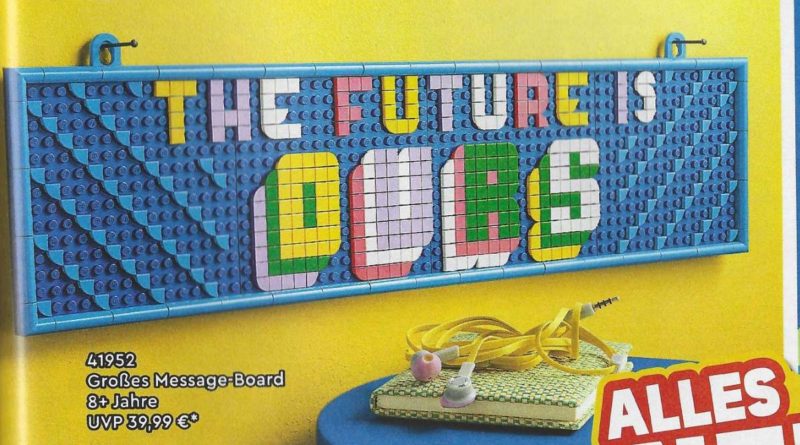 LEGO DOTS გამორჩეულია შეტყობინებების დაფის კატალოგი