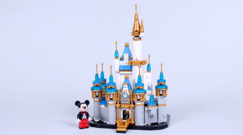 LEGO Disney 40478 Mini Disney Recensione del castello in primo piano