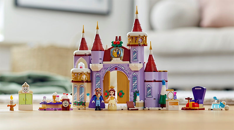 LEGO Disney 41380 Belles Castle Winter Celebration featured
