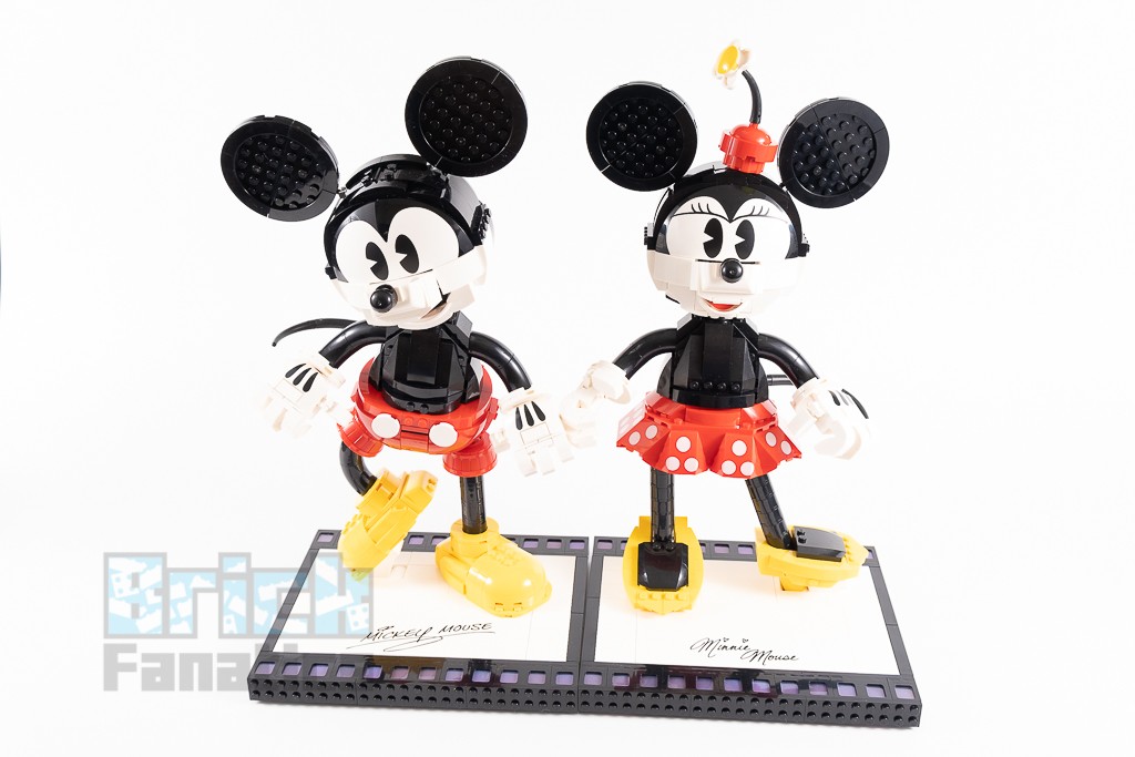 LEGO Disney 43179 Mickey Mouse and Minnie Mouse Buildable Characters 3 1
