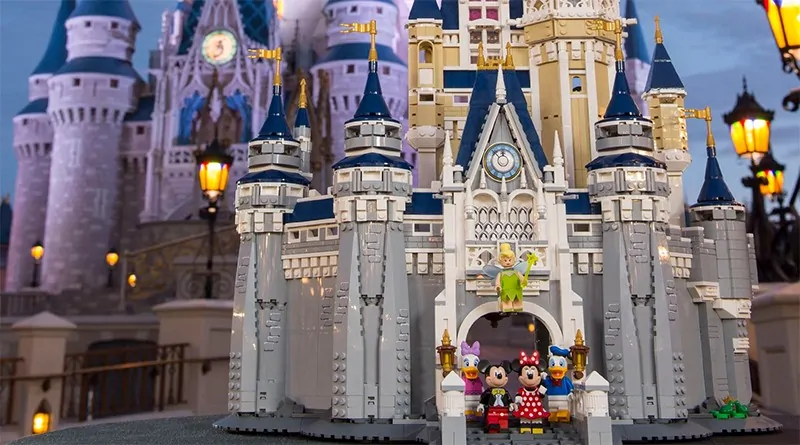 lego architecture disney