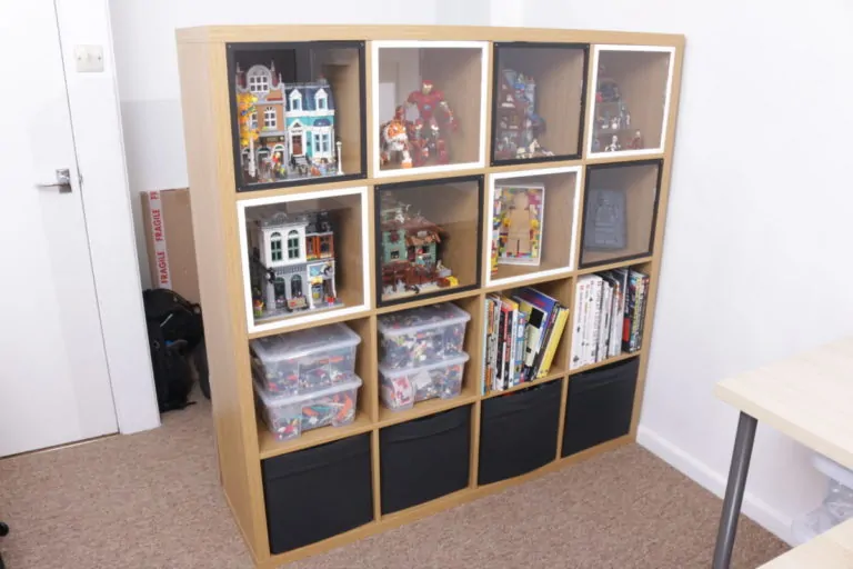 LEGO Display Windows for IKEA Kallax review and gallery