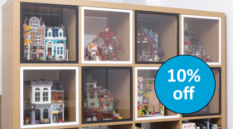 LEGO Display Windows for IKEA Kallax review Wicked Brick title 3 10 percent off