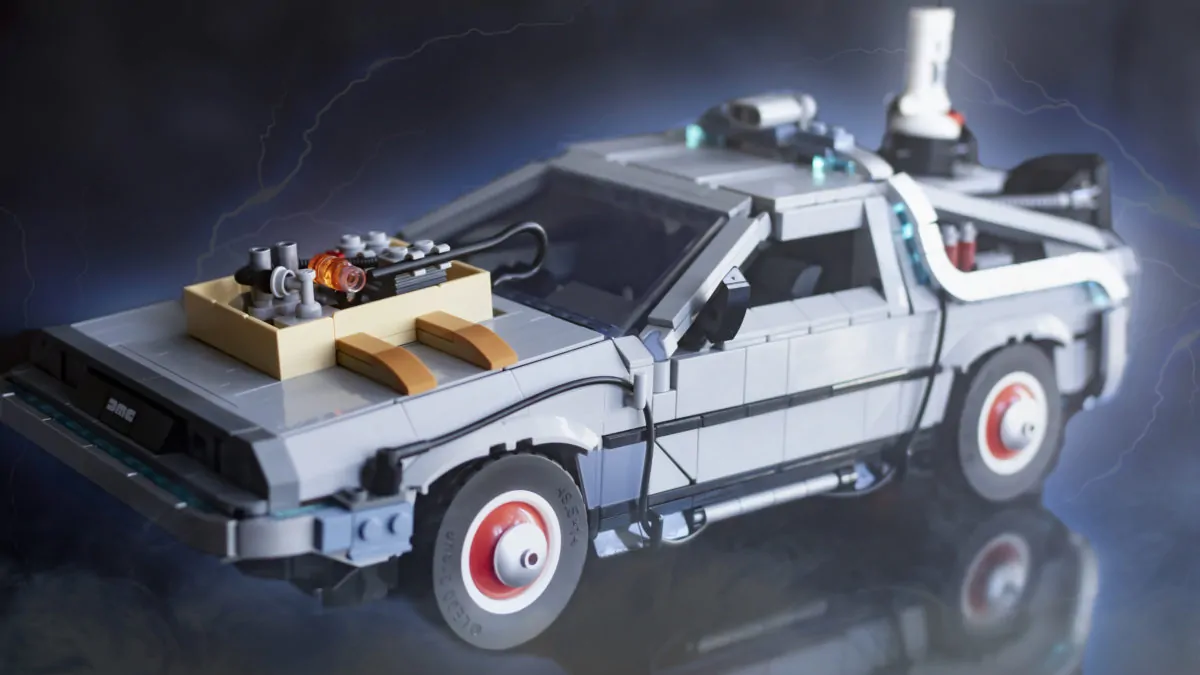 LEGO 10300 Back to the Future Time Machine available now