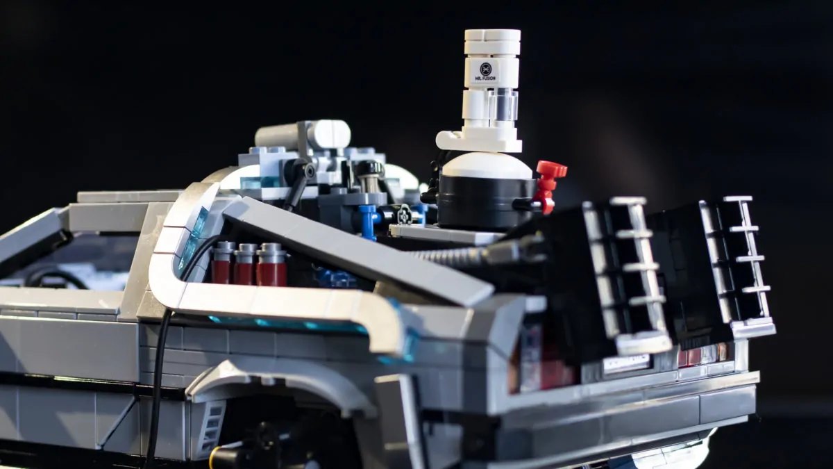 LEGO 10300 Back to the Future Time Machine came too early
