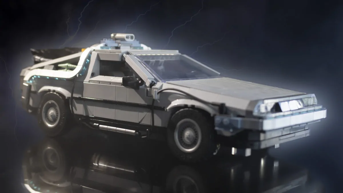 LEGO DeLorean Time Machine Includes Flux Capacitor