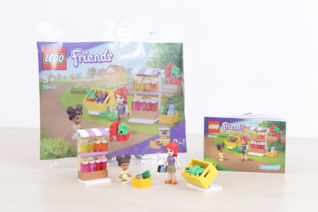 LEGO Friends 30416 Market Stall gift with purchase review 7
