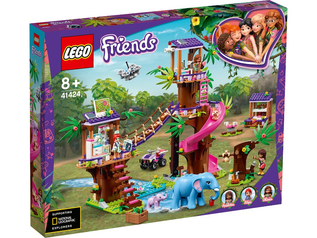 LEGO Friends 41424 Jungle Rescue Base 1