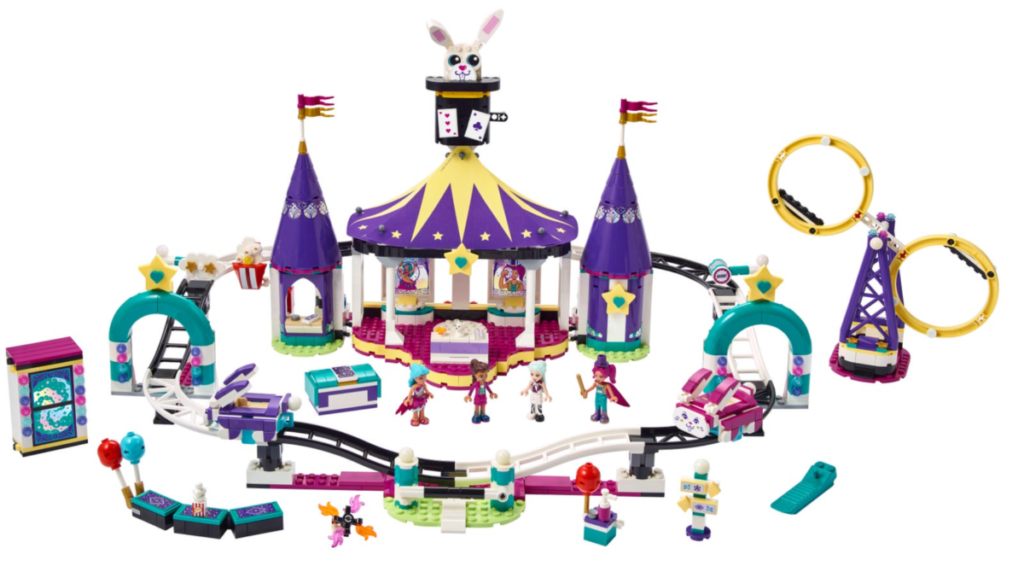LEGO Friends 41685 Magisk berg-og-dal-baneinnhold på tivoli 1024x566
