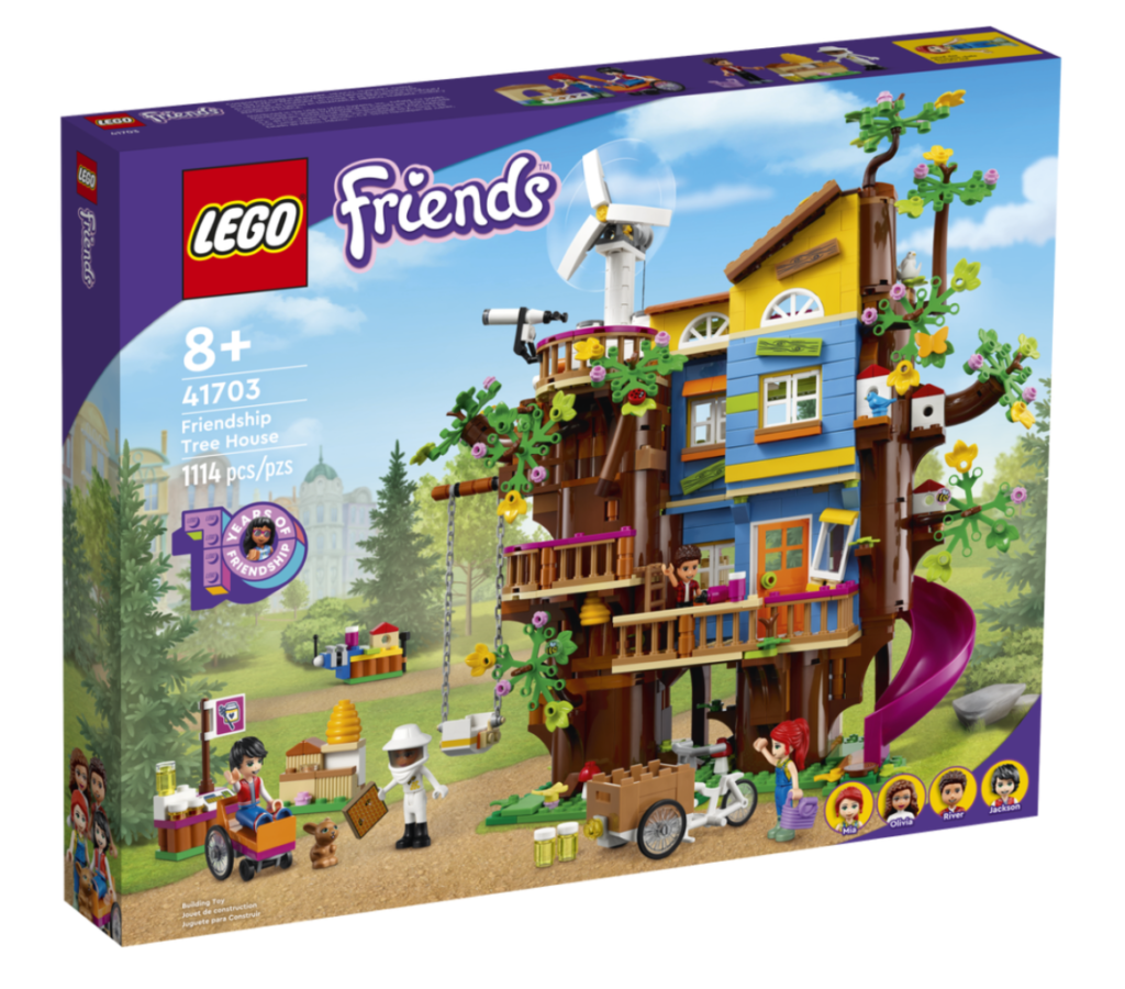 LEGO Friends 41703 Friendship Tree House box