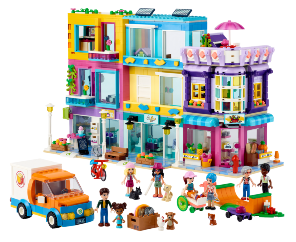 LEGO Friends 41704 Édifice de la rue Main